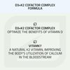Neuro biologix D3+K2 Cofactor Complex - Vitamin D and K Supplement 10000 IU's, Supports Joint & Bone Health, Cardiovascular, and Immune System, 60 Capsules