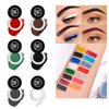 Eyeliner Gel Set,Long Lasting Waterproof Gel Eyeliner,High-Intensity Pigments Smudge-Proof Eye Liner Makeup With 5.51 IN Long Eyeliner Brush Water-Resistant Cream Eyeliner Gel 5G-Black
