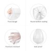 180 Counts 2 Gallon (1.8-2 Gal) Small Trash Bags Garbage Bags by RayPard, fit 1.6,1.8,2,2.2 Gal Waste Basket, 6.5-7 Liter Strong Trash Can Liners for Home Office Kitchen Bathroom Bedroom, Clear