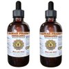Rehmannia Liquid Extract, Organic Rehmannia (Rehmania Glutinosa) Tincture, Herbal Supplement, Hawaii Pharm, Made in USA, 2x4 fl.oz