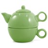 Lime Green Tea For One Teapot & One Cup Tea for Me Pot