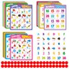Alphabet Letter Bingo Cards ABC and 123 Number Bingo Cards Uppercase Lowercase Number Bingo Cards ABC Bingo Classroom Home Activity Learning Education Supplies