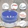 Denture Case, Absolutely Leak-Proof Denture Bath, Practical Denture Case With Strainer For Dentures, Retainer, Mouth Guard & Night Guard, Portable Denture Cup For Traveling