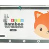 EcoFrenzy - Kids Bamboo Toothbrush - Child Size Soft BPA Free Color Safe Bristles (8 Pack)