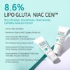 APLB Glutathione Niacinamide Facial Cleanser | LIPO GLUTA NIAC CEN™ 8.6% 2.71 FL.OZ/Korean Skincare, Cares for Tighten Pores & Sebum, Long lasting nourishment and deep moisture for soft skin