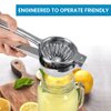 Upgraded Lemon Squeezer Meidong Super Stainless Steel 304 Hand Press Juicer Manual Citrus for Juicing Lemon ＆ Limes, Vegetables