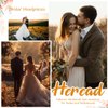 Heread Star Crystal Bride Wedding Hair Pins Gold Moon Hair Pieces Bridal Hair Accessories for Women and Girls (Pack of 5)