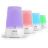 PureSpa Essence Aromatherapy Oil Diffuser – All-Natural Air Freshener with Optional Color-Changing Mood Light and Automatic Shut-Off Timer for Safe Home & Office Use