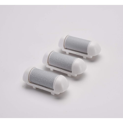 3 Different Replacement Roller Head for IWEEL/CIVYPRO/OTAZWA/ADAMPARK/ZIKILLYA/ELMCHEE/NICEBIRDIE Foot File Pedicure Tools for Feet Callus Shaver Pedicure kit for Cracked Heels and Dead Skin