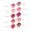 The Creme Shop's Ultra-Moisturizing, 12HR+ Long-Lasting Glossy Lip Stain - Sunflower Seed Oil & Glycerin Infused for Soft, Hydrated Lips – WINE & DINE