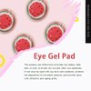 Reusable Eye Gel Pad, Eye Cream Ice Bag, Gel Eye Mask, Alleviate Eye Fatigue, Cool Eye Mask, Hot Compress and Cold Compress, Used for Eye Strain, Smooth Fine Lines and Eye Recovery Surgery (4 pcs)