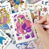 DIY Journal Kit for Girls - Fun, Cute Art Crafts Kits for Tween & Teenage Kids, Great Mermaid Gift for Girl, Cool Birthday Gifts Ideas for Teen Age Teens, Scrapbook & Diary Supplies Toy(SH013)