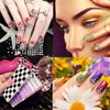 4200Pcs Hotfix Rhinestones Round Shape Flatback Crystal Glass Flatback Nail Art (12 Mixed Colors, 3mm SS10)