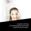 LWBTOSEE 50pcs Permanent Makeup Shower Face Shields Visors, Disposable Face Shields Masks for Hairspray Salon Supplies Shower Face Shields and Eyelash Extensions Eye Eyelid Surgery Aftercare
