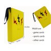 Binder for pokemon card binder of 720 Card Collection/9 Pocket Card Binder/Trading Card Binder/Card Album With Zipper,40 Sheets, Yellow