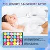 Beautifier Life Dry Skin Moisturizer Bath Bombs Gift Set 12, with Relaxing Scents Made from Essential Oils for Bubble and Spa Bath, Handmade Christmas Gifts for Her / Him, Wife, Girlfriend