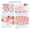 Poeland Drawer Divider Organizer Adjustable DIY Grid Honeycomb Drawer Divider for Underwear Belt Scarf Socks Pink
