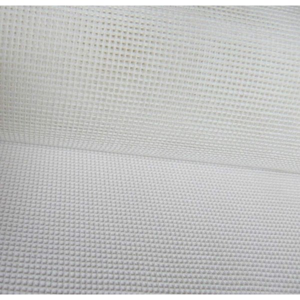 Zweigart Orange Line Blank MonoDeluxe 18-Mesh White Needlepoint Canvas 40" X 36"