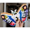 Surreal Entertainment Godzilla Rainbow Mothra 10-Inch Character Plush Toy | Cute Plushies and Soft Stuffed Animals, Kids Room Decor Accessories | Kaiju Monster Gifts and Collectibles