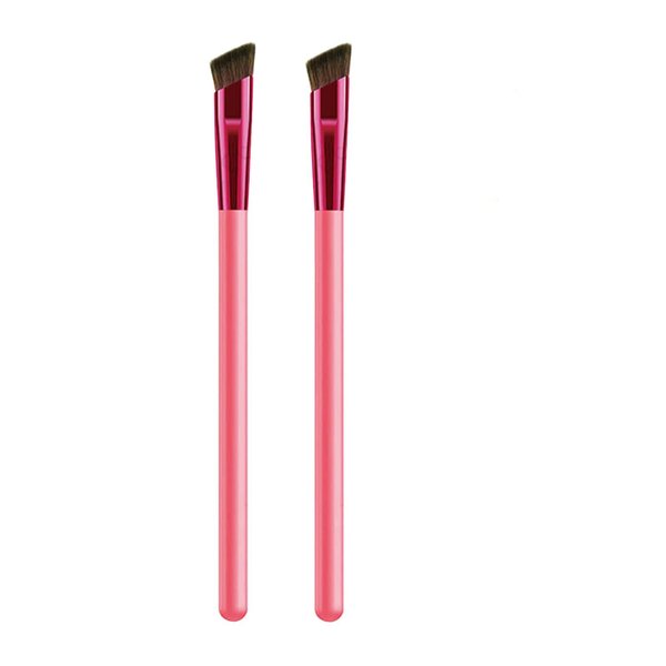 2 Pcs Anjoize Eyebrow Pen, Anjoize Eyebrow Brush, Anjoize 4-Tip Microblade Brow Pen, Home Eyebrow Care Kit 4D Laminated, 4D Laminated Brow Home-Grooming Kit, Multifunction Brow Stamp Brush