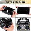 XGOOD 32PCS 80s 90s Boom Box Party Favor Novelty Boom Favor Boxes Party Gift Treat Goodie Boxes 80s 90s Retro Radio Decorations Table Centerpieces for 80s Theme Hip Hop Birthday Party Supplies
