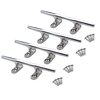 Thorn Dock Cleat Marine Stainless Steel Open Base (6-in,4-Pack)