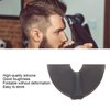 Hair Salon Stylist Cutting Collar Black Silicone Neck Wrap Guard for Haircut Hair Dye, Hair Cutting Cape Hair Coloring Hairdresser Stylist Dyeing Shawl(#3)