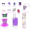 sweet dolly 18 Inch Mermaid Doll Clothes and Accessories Sparkling Doll Suitcase Luggage Travel Play Set for 18 Inch Dolls