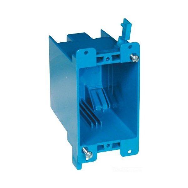 Lamson B120R Carlon PVC Outlet Box, Pack of 3