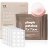 OMMA Pimple Stickers with Hydrocolloid, Acne Spot Treatment Patch | Efficient Zit Patches for Face, Acne Spot Dots for Extracting Whiteheads | Korean Pimple Patch with Salicylic Acid | 72 Zit Stickers