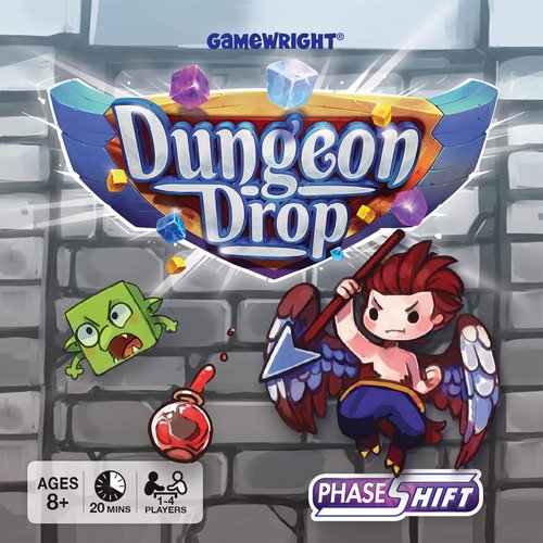 Gamewright Dungeon Drop – The Infinite Dungeon Creation Table top Game