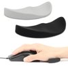 2 Pieces Ergonomic Mouse Wrist Rest Support, Gliding Wrist Rest Pad Sliding Wrist Rest Palm Rest Pad That Moves with Mouse,Wrist Pain Relief & Release Pressure on Hands for Office Work,Gaming,Coding
