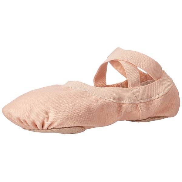 Bloch girls Girl's Pro Elastic dance shoes, Pink, 13 Wide Little Kid US