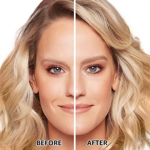 Eyebrow Stamp Stencil Kit - Long-Lasting Waterproof of Eyebrow Makeup & Eyebrow Stamp and 24 Popular Eyebrow Stencils Natural Look and Eyebrow Brush Primer for Perfect Brow (Blonde)