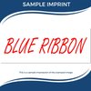 Classroom Stamp - Large Self-Inking Blue Ribbon Stamp with Vibrant Red Ink, Ideal for Computer Science Teachers, 7/8 x 2-1/4 Size - Durable and Easy to Use, Ideal for Grading and Feedback