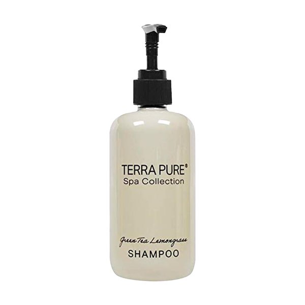 Terra Pure Shampoo | Spa Collection | Hotel Amenities in Pump Bottle | 10.14 oz. / 300 ml (Single Bottle)