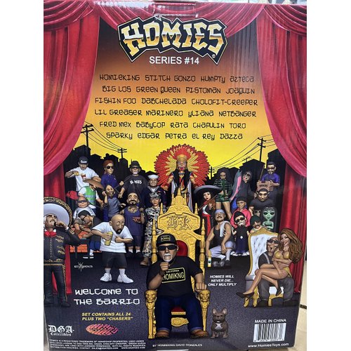 Homies Series #14 Collectible Figures Card #1 of 4