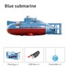 GoolRC Mini RC Submarine for Kids, LSRC-SMI Remote Control Boat Waterproof Diving Toy for Boys and Girls (Blue)