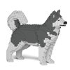 JEKCA Alaskan Malamute 01S-M03 | Plastic Building Blocks | Age 14+