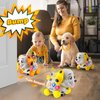 Musical Puppy Toys for 1 Year Old Girl Boy Gift, Baby Crawling & Walking Toys 6-12-18 Months, First Christmas 1st Birthday Gifts for Girls Boys, Bilingual Toddler Learning Toys Age 1-2