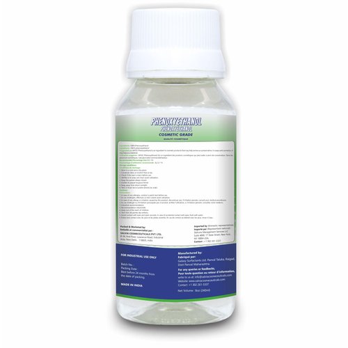MYOC phenoxyethanol liquid | liquid for preservative,used in skin moisturizer, sunscreen, acne care, hair care, baby products, cosmetic products (240 Ml)