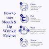 Wrinkles Schminkles Mouth & Lip Wrinkle Patch, 1-Pack, Reusable Hypoallergenic Silicone Smoothing Pads for Lip Wrinkle Prevention