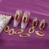 Virgin Mary Nail Charms for Acrylic Nails, 3D San Judas Nail Charm Alloy Virgin Mary Charms for Nails Kawaii Jesus Christ Buddha Nail Art Charms Metal Nail Jewels for Nail Art Nail Supplies,10pcs/bag