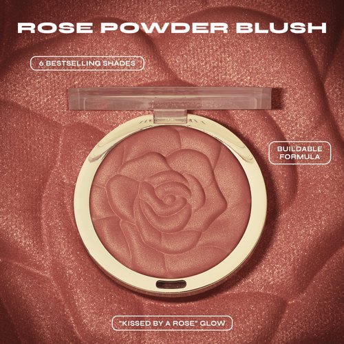 Milani Rose Powder Blush - Blossomtime Rose (0.6 Ounce) Cruelty-Free Blush - Shape, Contour & Highlight Face with Matte or Shimmery Color