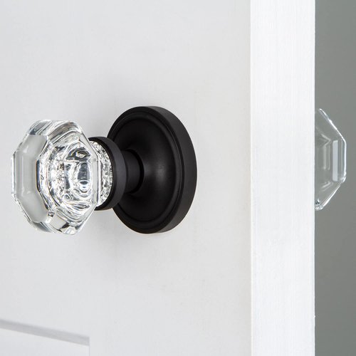 Nostalgic Warehouse Classic Rosette Waldorf Octagonal Round Door Knob