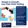 Ascensia MICROLET Lancets for Glucose Blood Testing, Multi-Colored, 100 Count