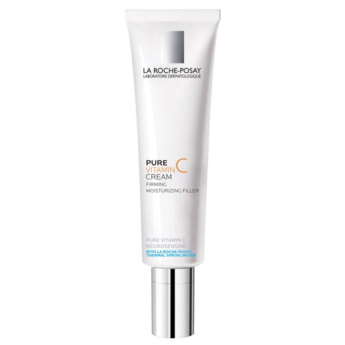 La Roche-Posay Redermic C Anti-Wrinkle Vitamin C Moisturizer with Pure Vitamin C & Hyaluronic Acid for Normal to Combo Skin, 1.35 Fl. Oz.