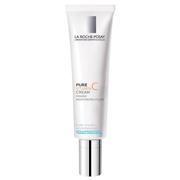 La Roche-Posay Redermic C Anti-Wrinkle Vitamin C Moisturizer with Pure Vitamin C & Hyaluronic Acid for Normal to Combo Skin, 1.35 Fl. Oz.