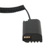 D Tap to DMW DCC17 Dummy Battery Coiled Cable,Safe Protection Chip,Continuous Power Supply Solution,DMW BLK22 Battery Adapter,for S5 S5K S5GK GH5II GH6 G9 Digital Camera, d tap to dmw dcc17 dummy