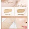 ENOUGH Collagen 3X Moisture Stick Foundation SPF50+ PA++++, 0.49 oz / 14g - Full Coverage, Long-Lasting, Perfect for Skin, with Brush (#21N Clear Beige, 0.49 oz / 14g)